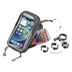 RIDER SHIELD UNIVERSAL SUPPORTO SMARTPHONE IMPERMEABILE DA MANUBRIO - CELLULARLINE