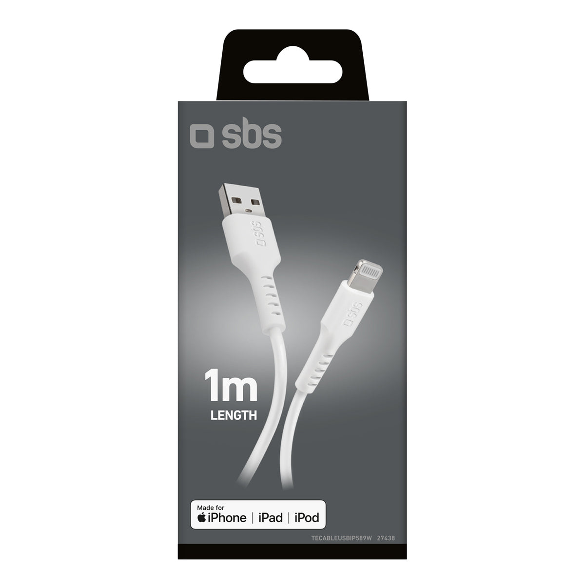 CAVO USB TO LIGHTNING 1M 20WATT