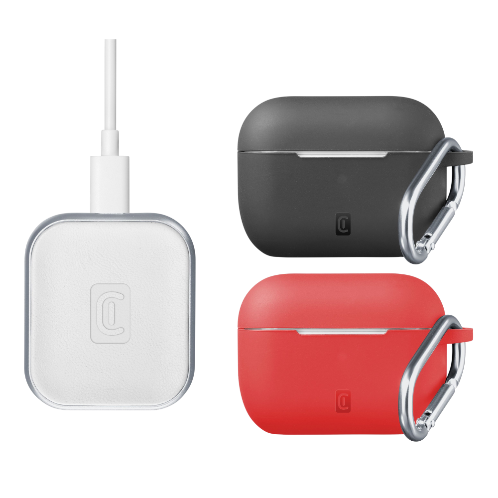 BASE DI RICARICA WIRELESS PER AIRPODS PRO CELLULARLINE