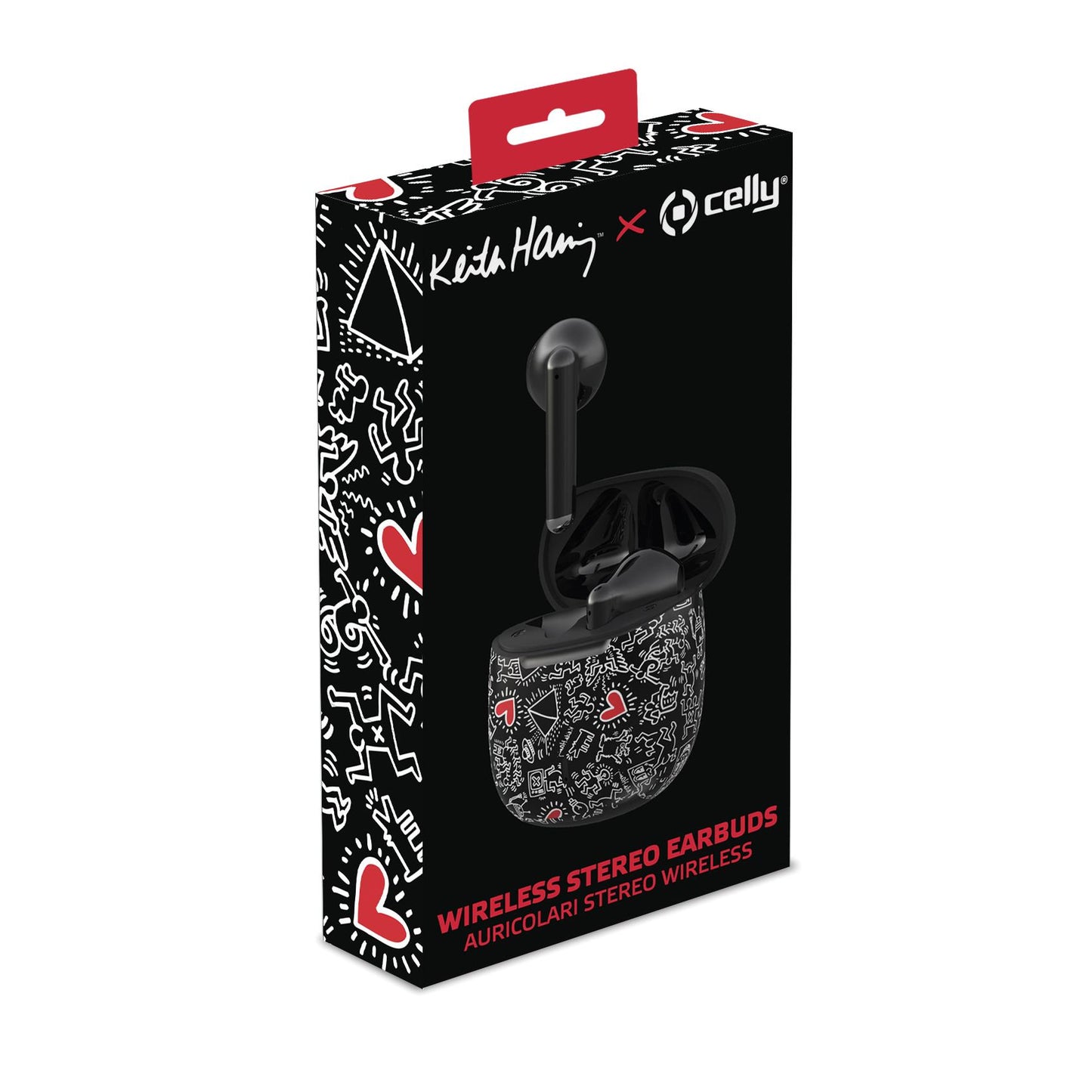 KEITH HARING CUFFIE WIRELESS