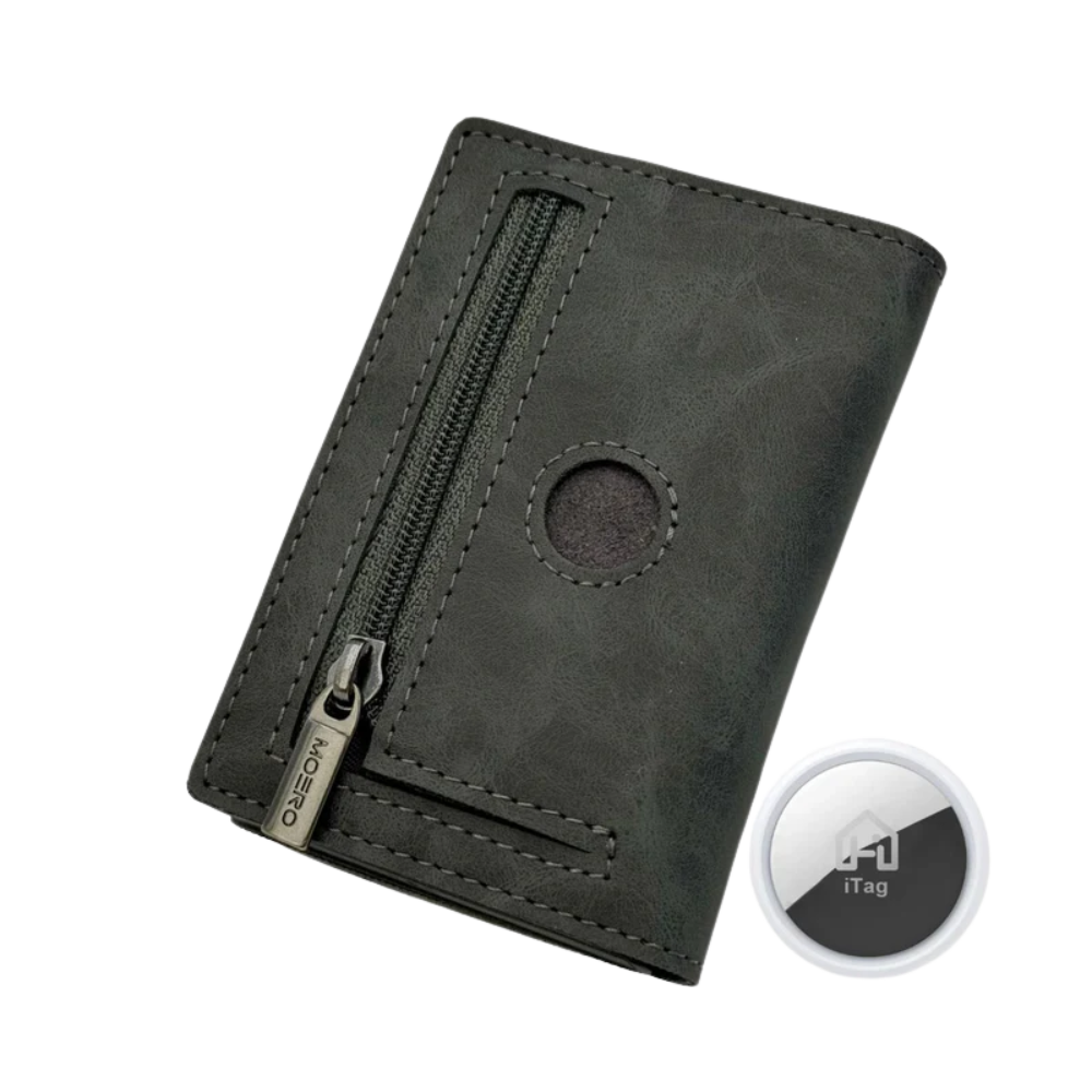 WALLET AIR TAG PRO VINTAGE MOERO