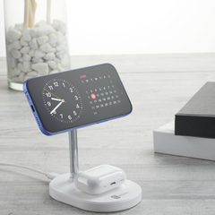 MAG DUO STAZIONE DI RICARICA WIRELESS CON MAGSAFE - CELLULARLINE