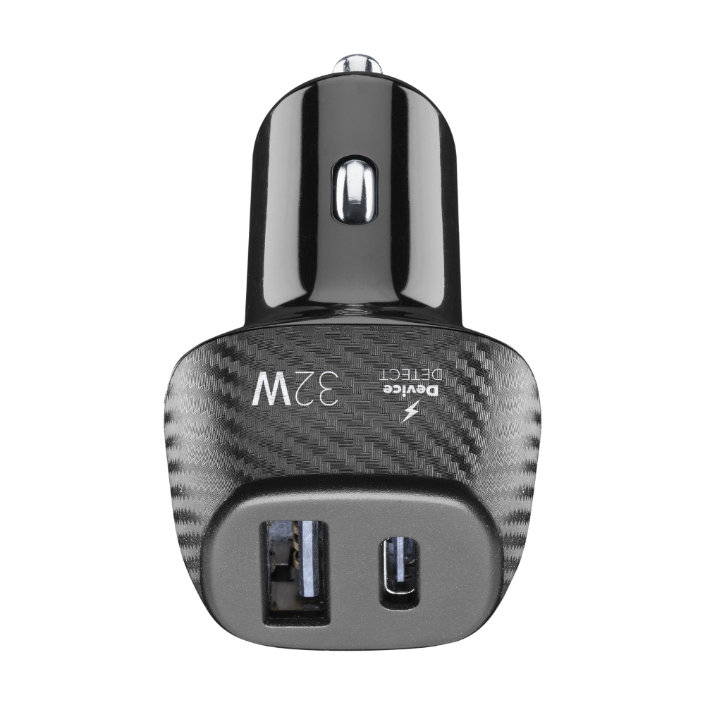 CAR MULTIPOWER 2FAST+ CARICABATTERIE DA AUTO VELOCE CON PORTA USB E USB-C - CELLULARLINE
