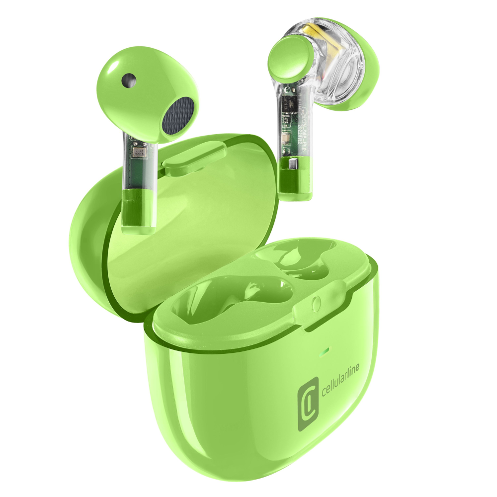 FINE CUFFIE WIRELESS CON RIFINITURA TRASPARENTE - CELLULARLINE