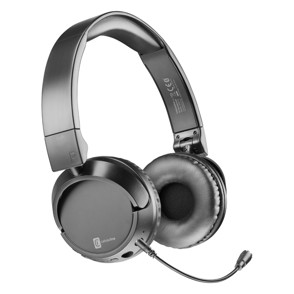 HOME&OFFICE TASK CUFFIE CON MICROFONO RIMOVIBILE - CELLULARLINE