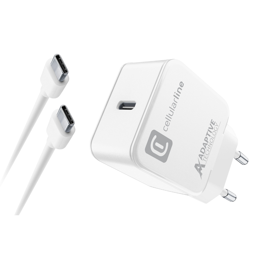 KIT RICARICA USB-C 15W CELLULARLINE
