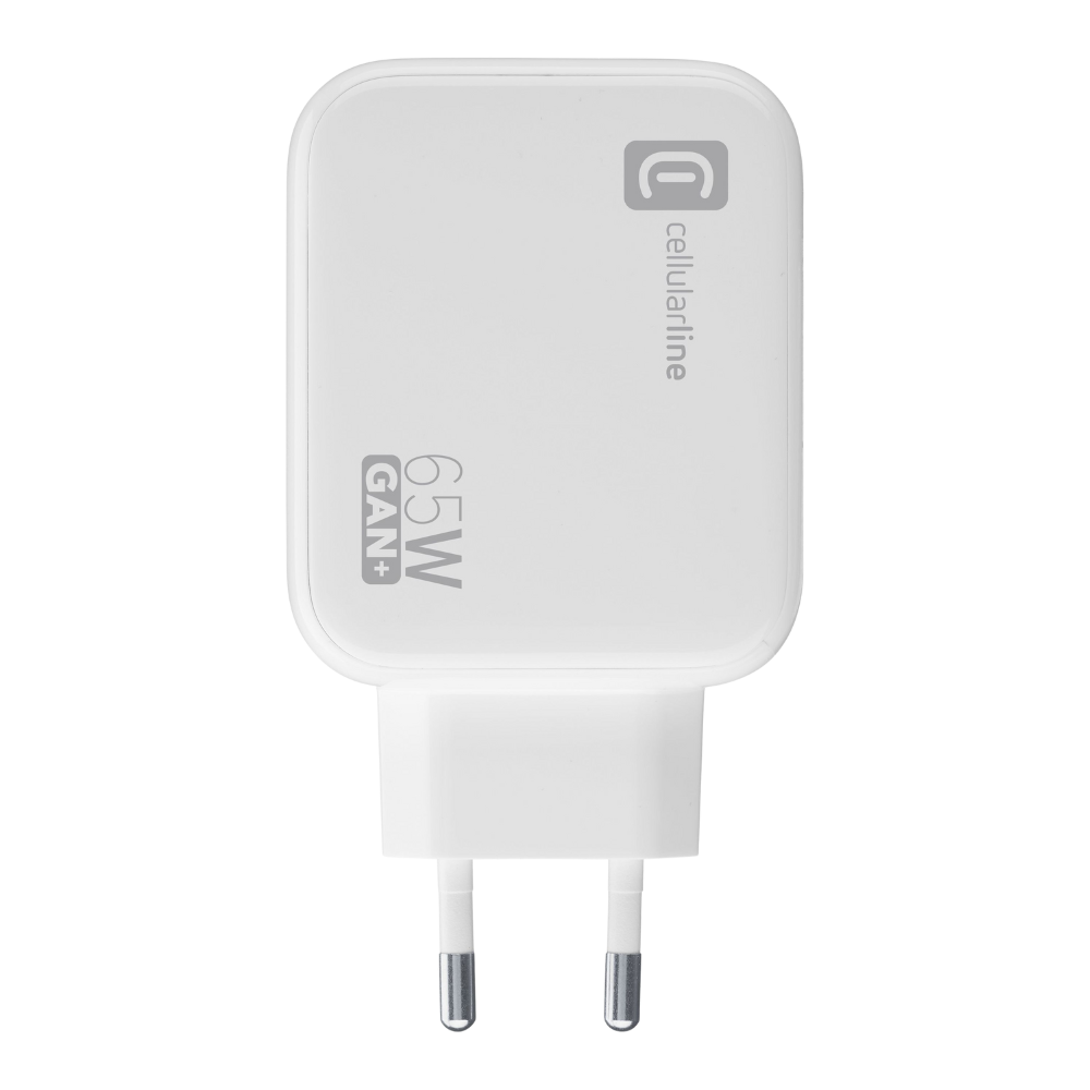 ALIMENTATORE 65W CON CAVO RETRATTILE CELLULARLINE