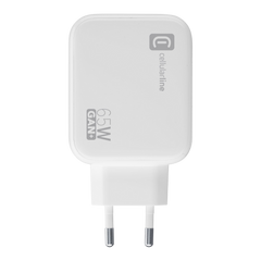 ALIMENTATORE 65W CON CAVO RETRATTILE CELLULARLINE