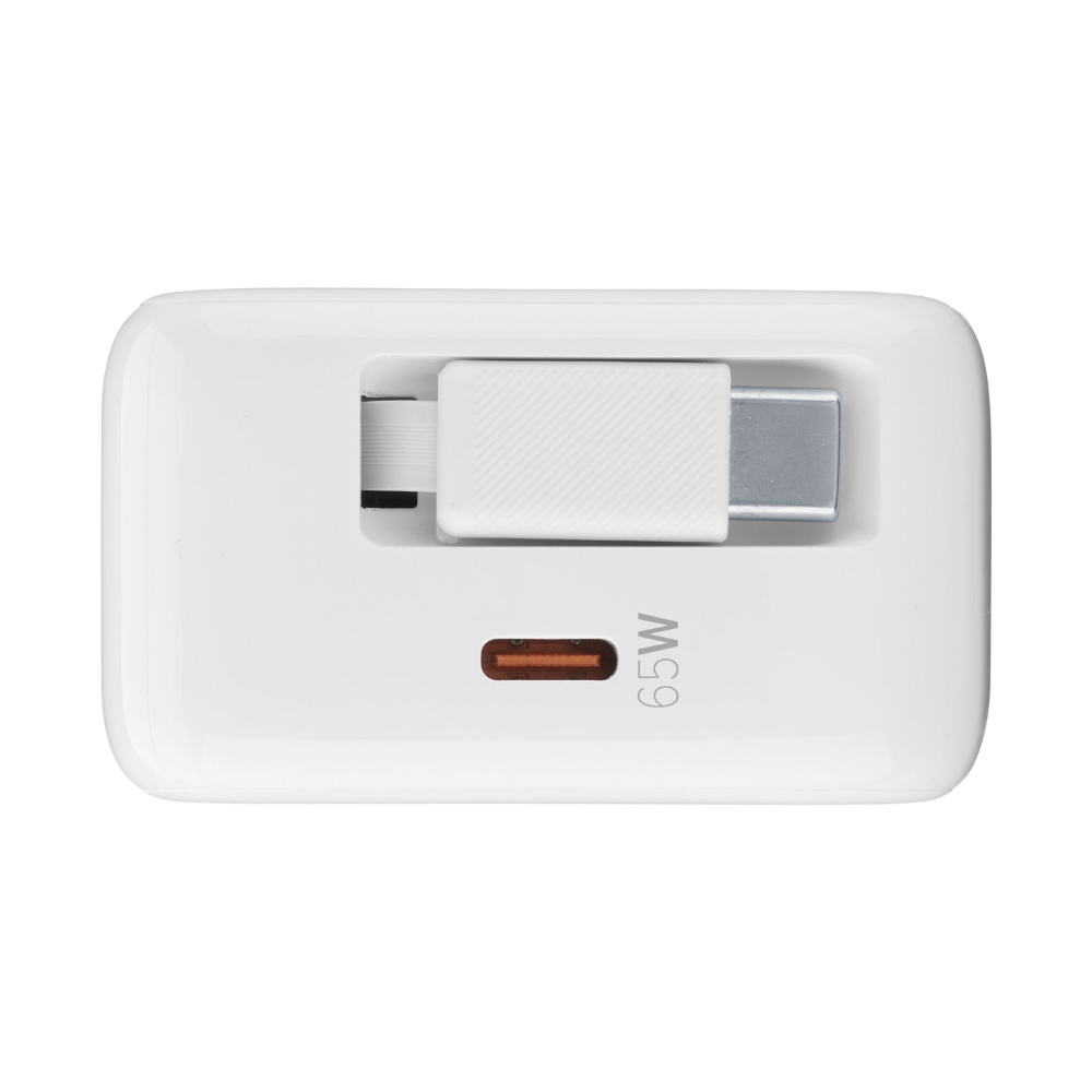 ALIMENTATORE 65W CON CAVO RETRATTILE CELLULARLINE