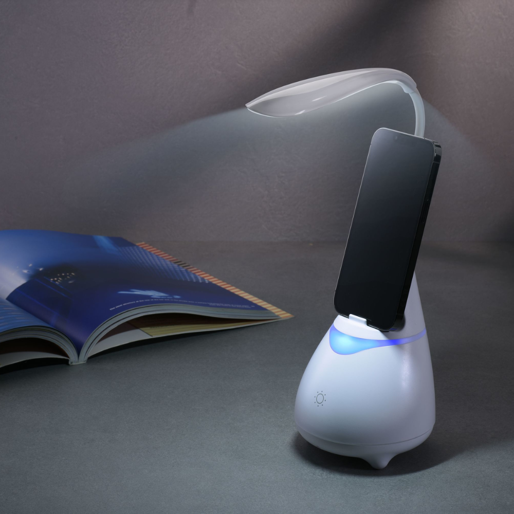 LAMPADA DA TAVOLO CON SPEAKER BLUETOOTH INTEGRATO