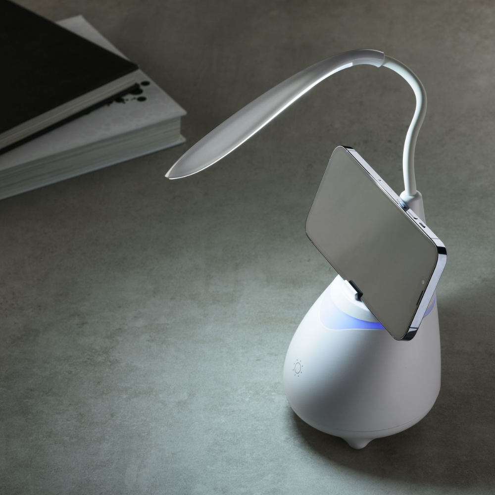 LAMPADA DA TAVOLO CON SPEAKER BLUETOOTH INTEGRATO