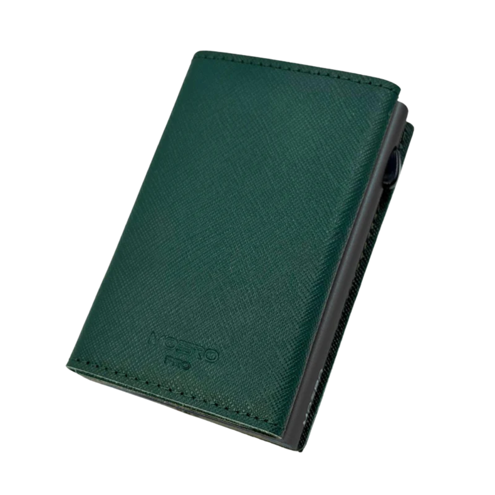 WALLET AIRTAG PRO SAFFIANO MOERO