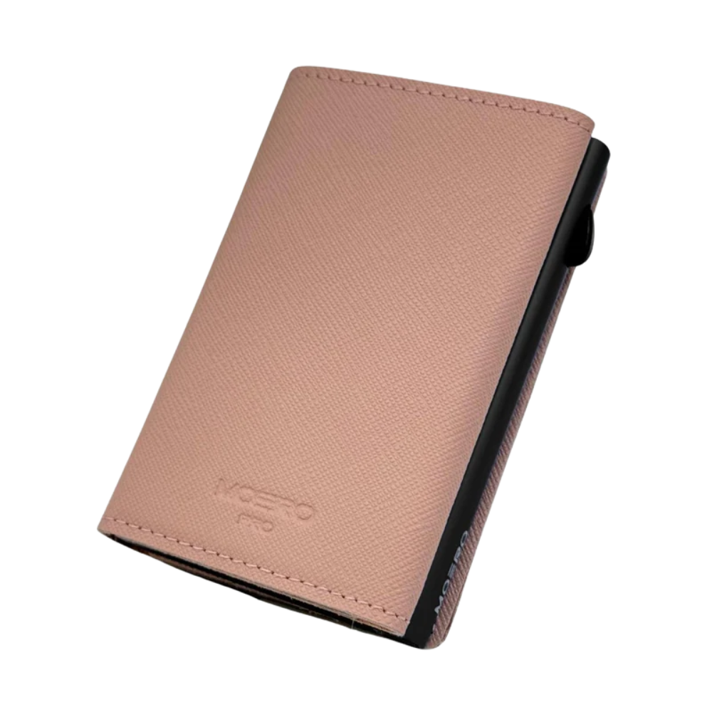 WALLET AIRTAG PRO SAFFIANO MOERO
