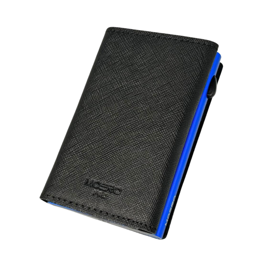 WALLET AIRTAG PRO SAFFIANO MOERO