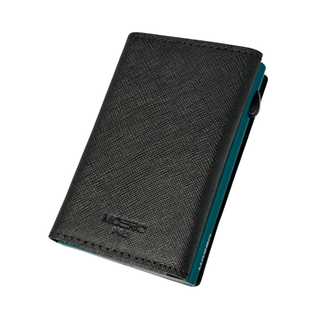 WALLET AIRTAG PRO SAFFIANO MOERO