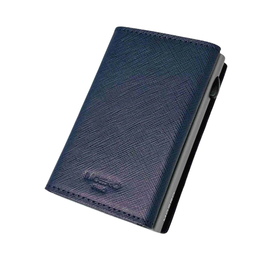 WALLET AIRTAG PRO SAFFIANO MOERO