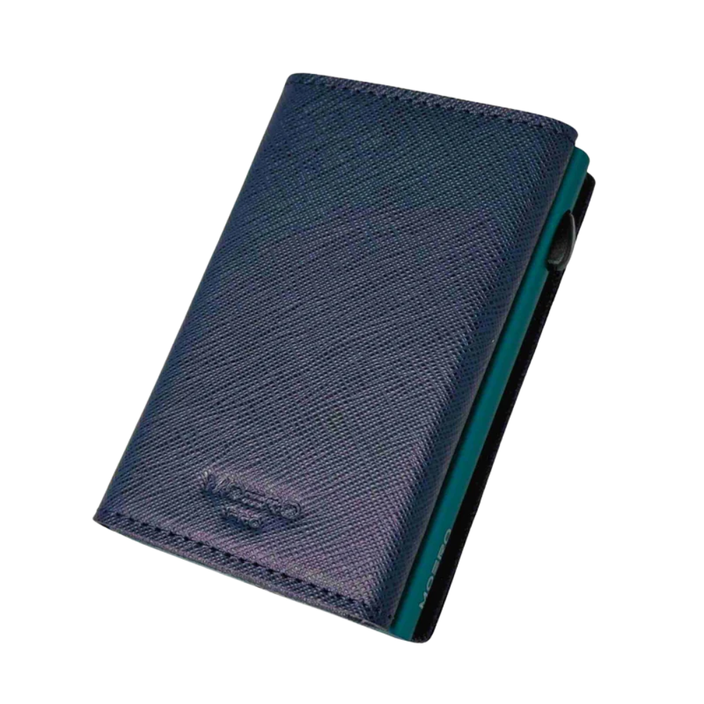 WALLET AIRTAG PRO SAFFIANO MOERO