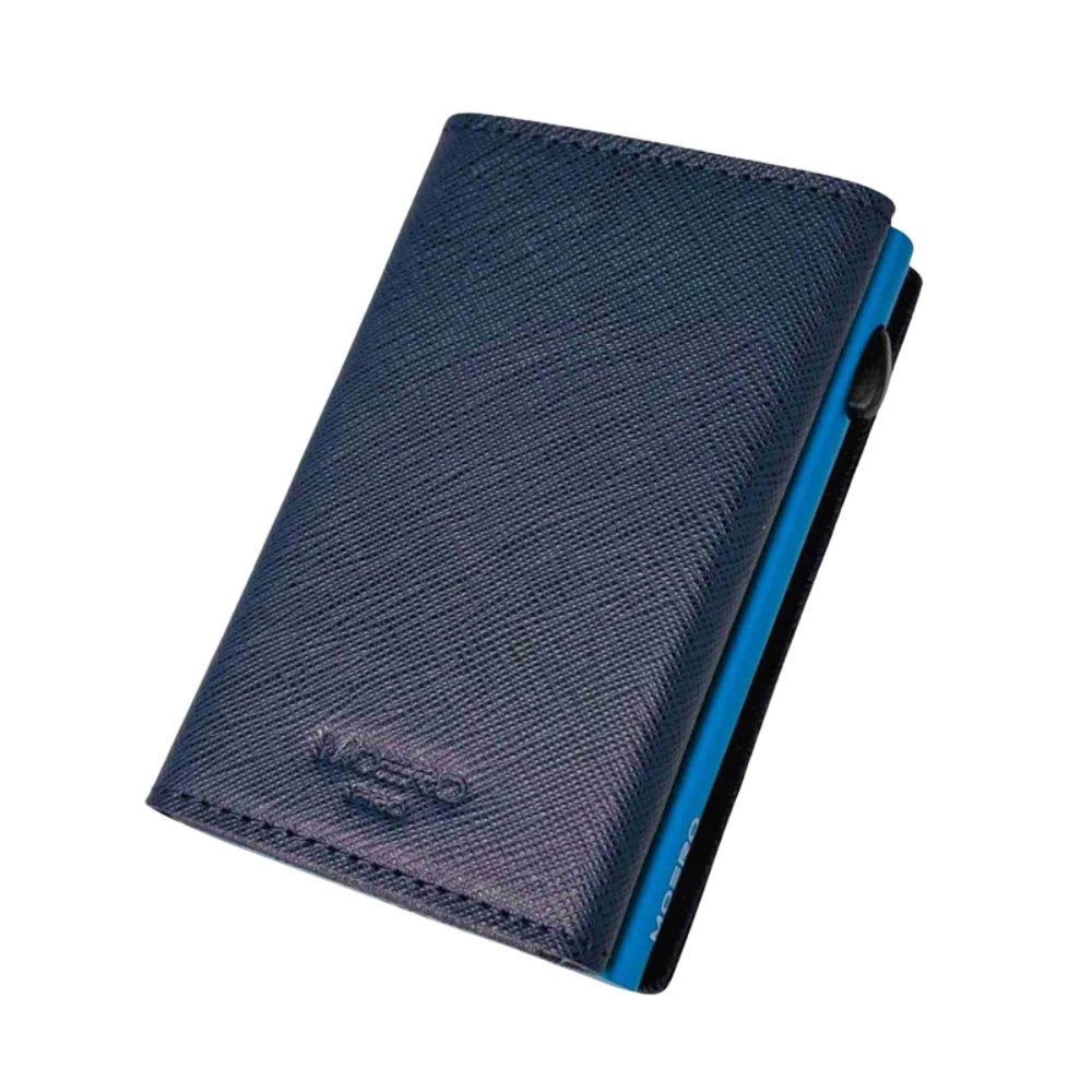 WALLET AIRTAG PRO SAFFIANO MOERO