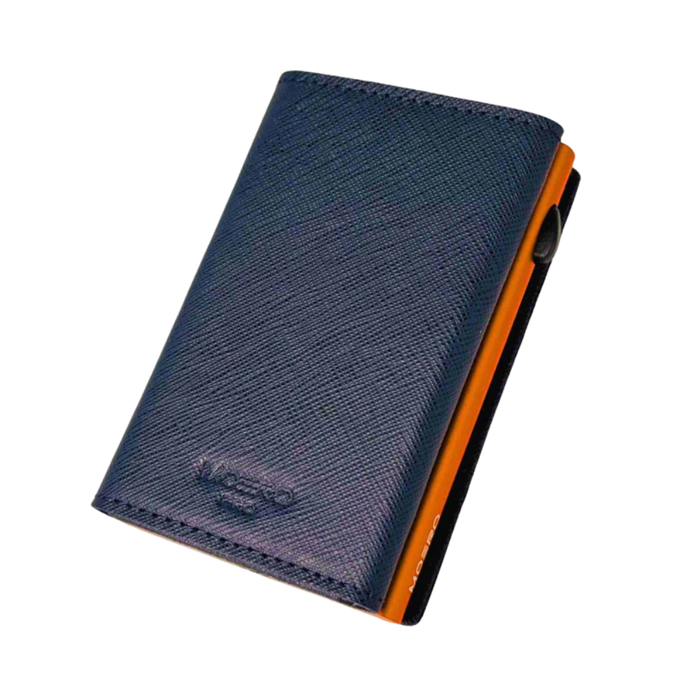 WALLET AIRTAG PRO SAFFIANO MOERO