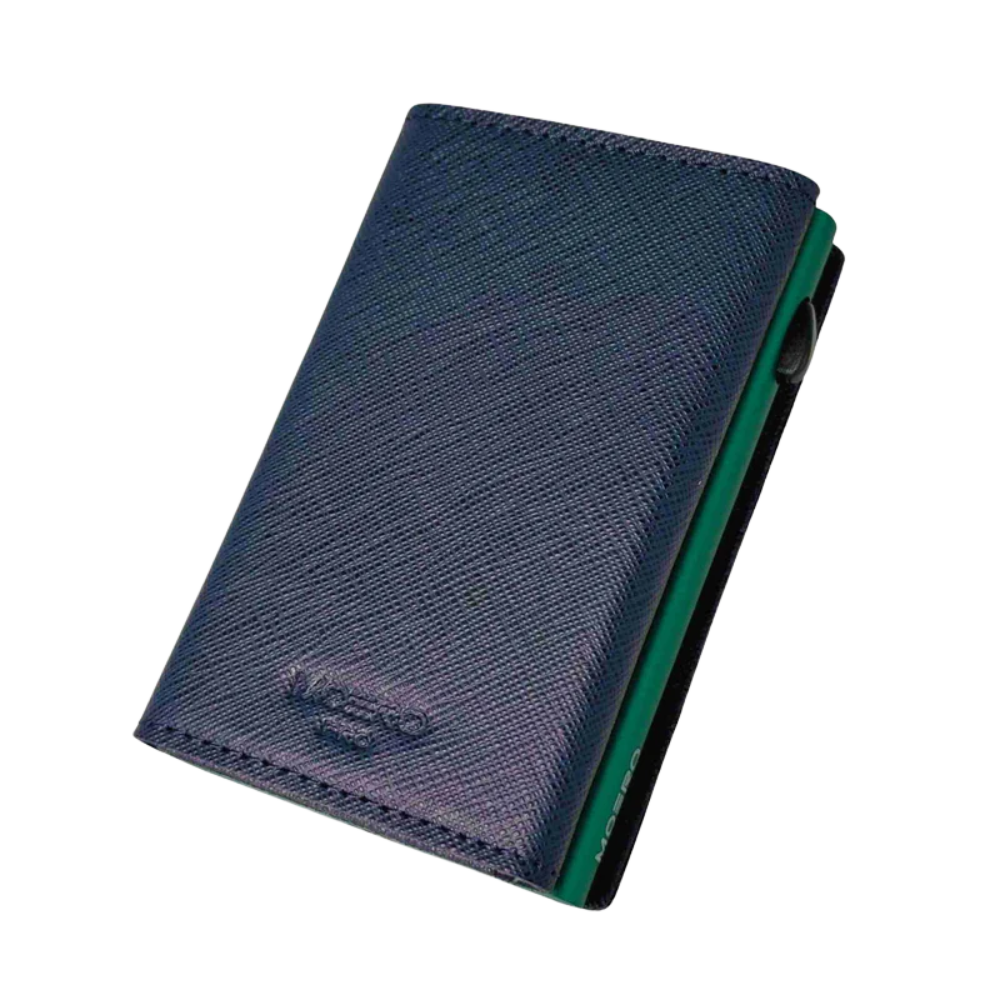 WALLET AIRTAG PRO SAFFIANO MOERO