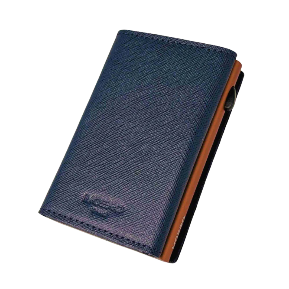 WALLET AIRTAG PRO SAFFIANO MOERO