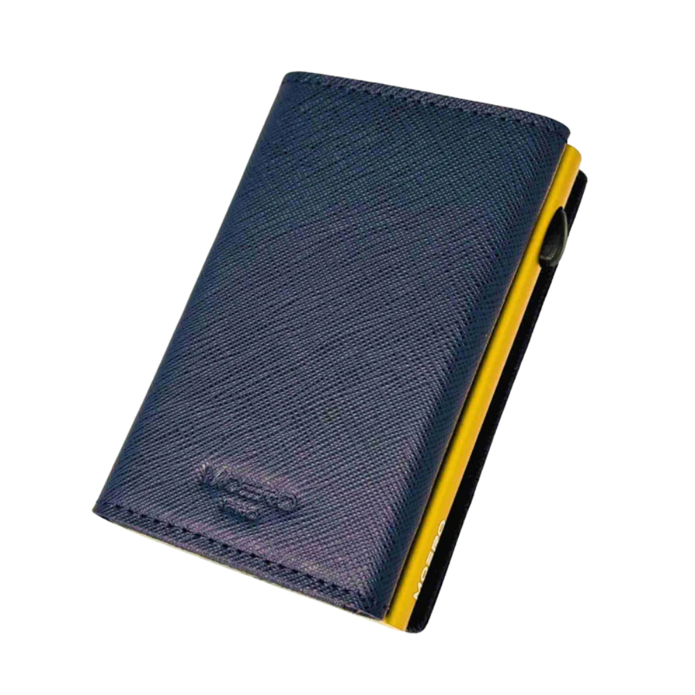 WALLET AIRTAG PRO SAFFIANO MOERO