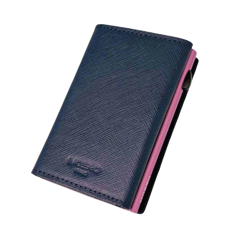 WALLET AIRTAG PRO SAFFIANO MOERO