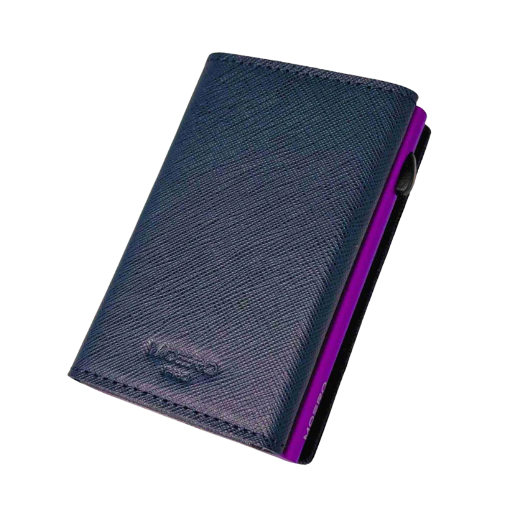 WALLET AIRTAG PRO SAFFIANO MOERO