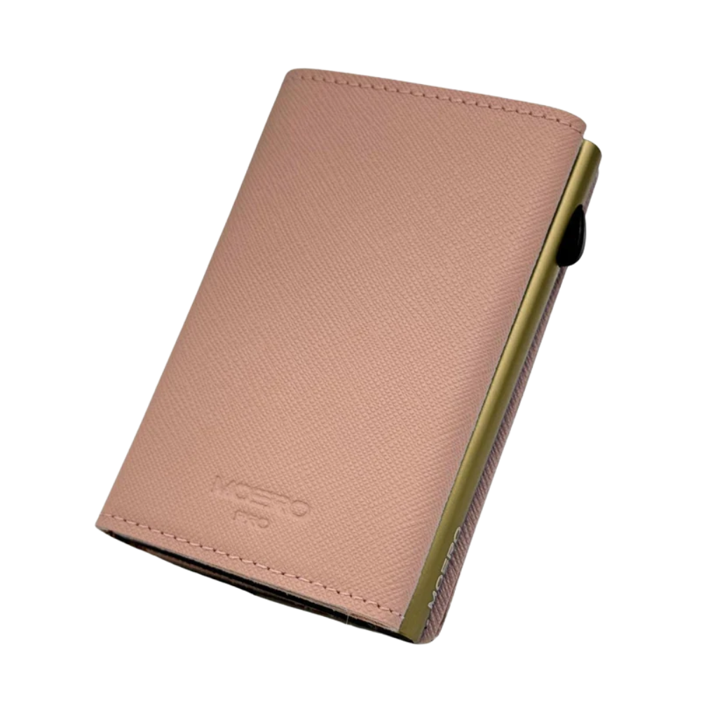 WALLET AIRTAG PRO SAFFIANO MOERO