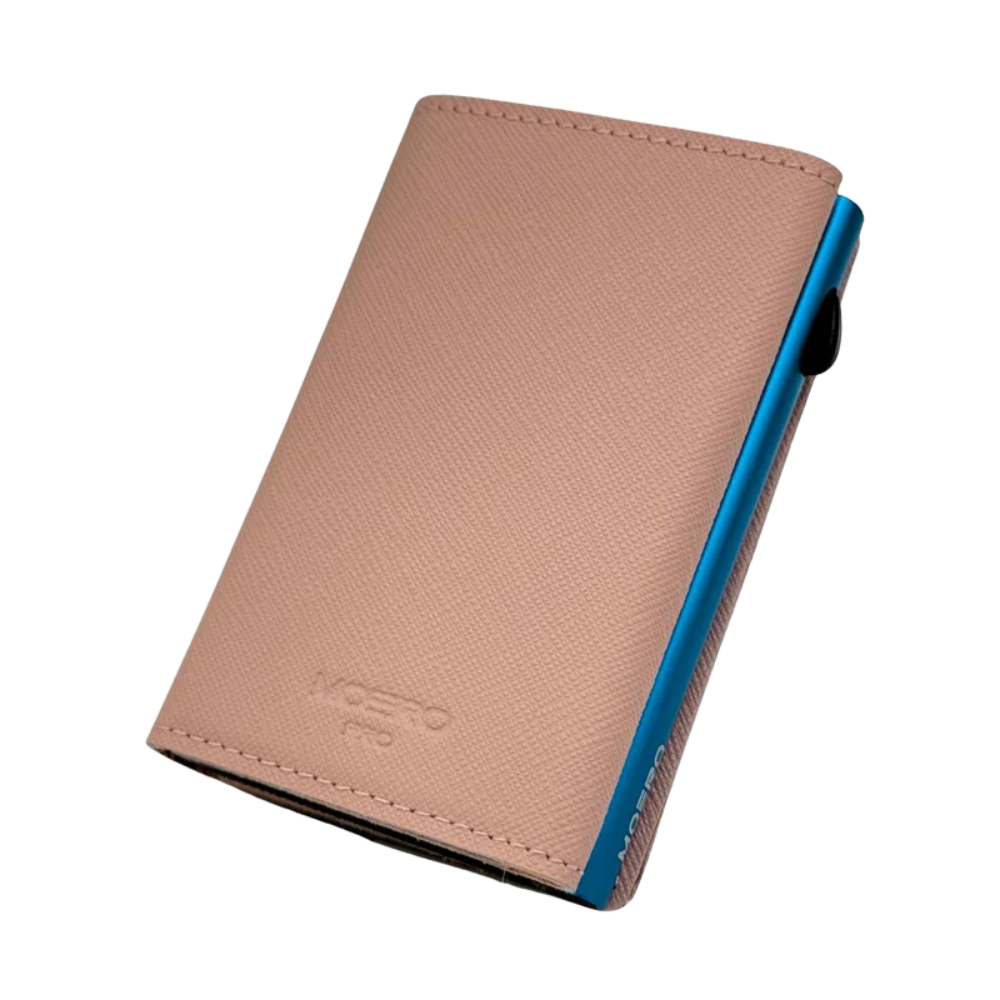 WALLET AIRTAG PRO SAFFIANO MOERO