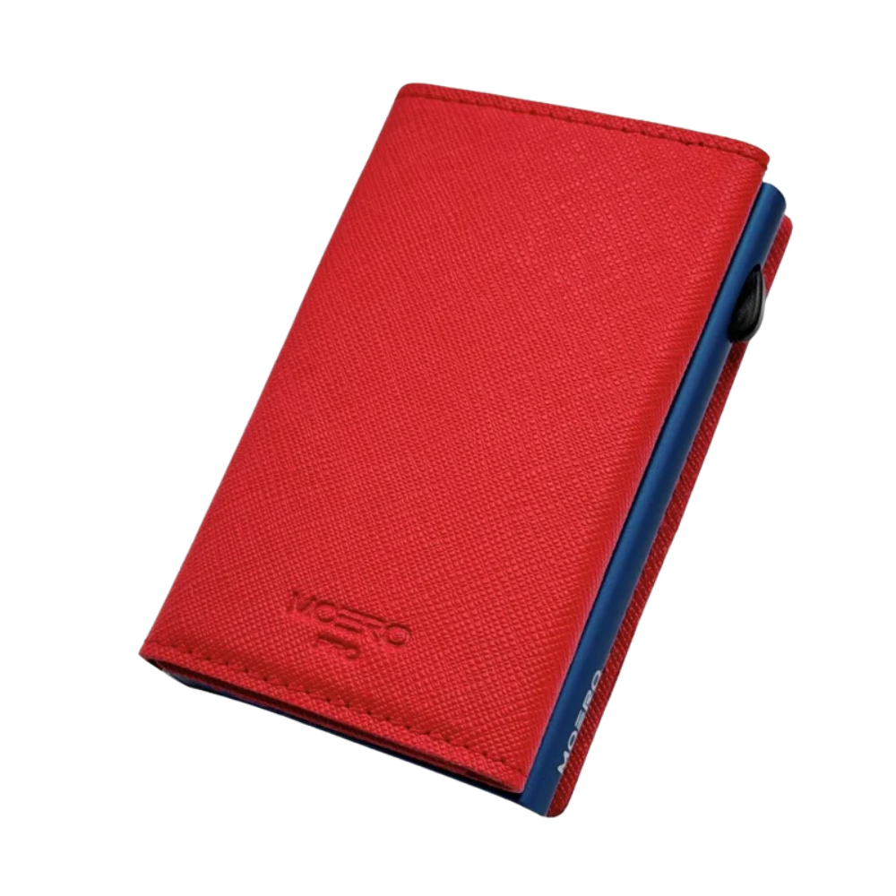 WALLET AIRTAG PRO SAFFIANO MOERO