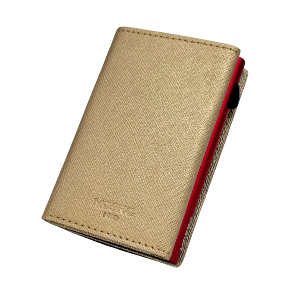 WALLET AIRTAG PRO SAFFIANO MOERO