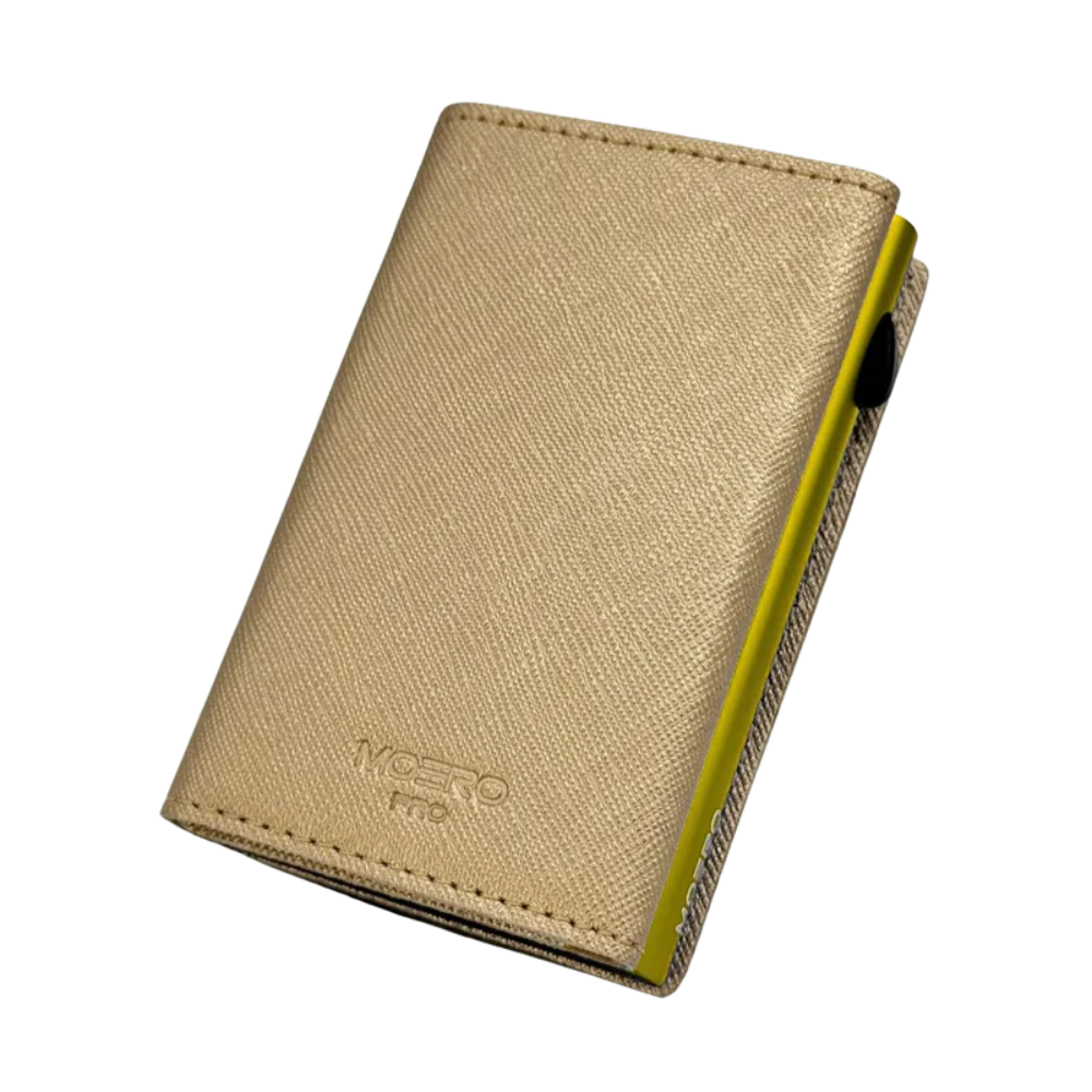 WALLET AIRTAG PRO SAFFIANO MOERO