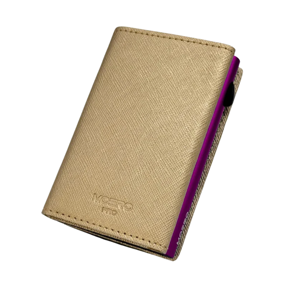 WALLET AIRTAG PRO SAFFIANO MOERO