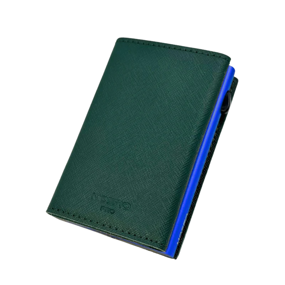 WALLET AIRTAG PRO SAFFIANO MOERO