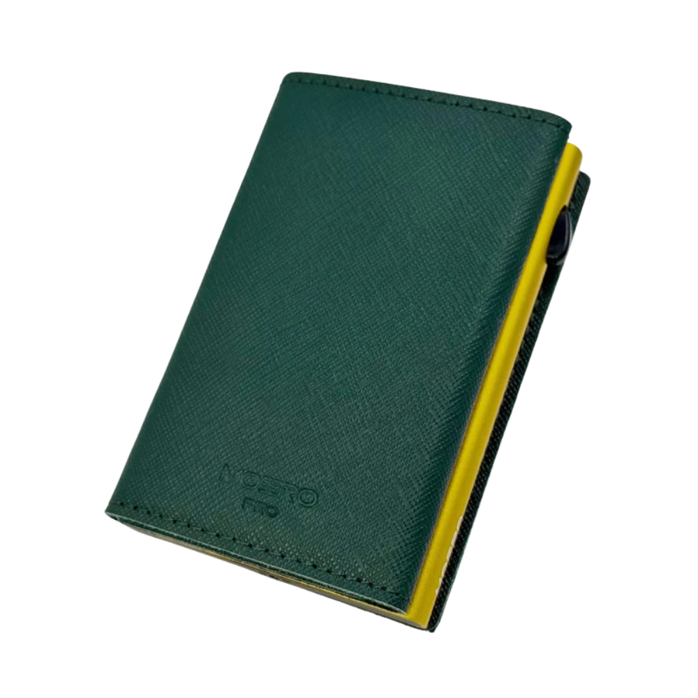 WALLET AIRTAG PRO SAFFIANO MOERO