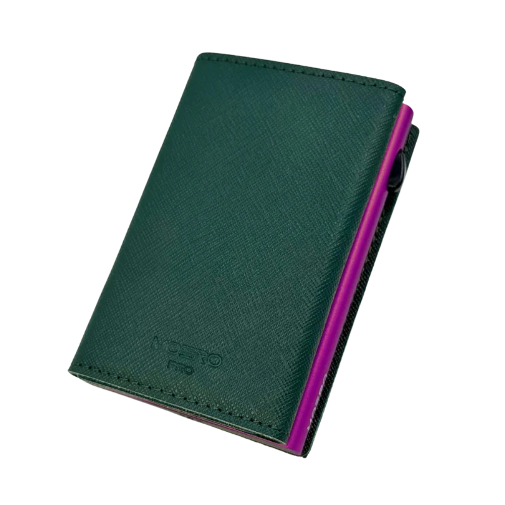 WALLET AIRTAG PRO SAFFIANO MOERO