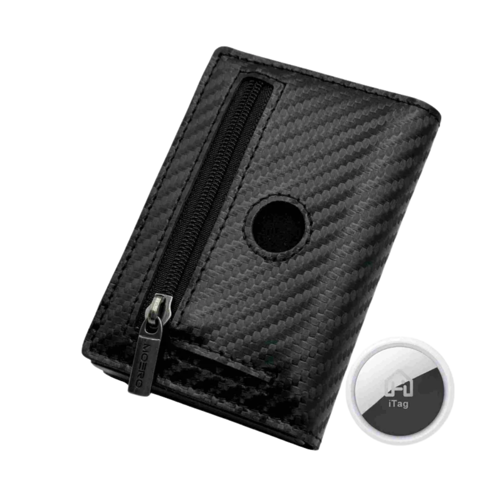 WALLET AIRTAG PRO CARBON MOERO