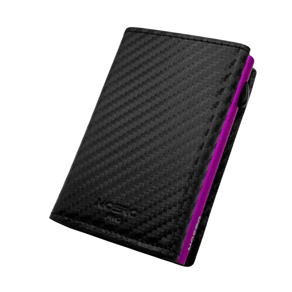 WALLET AIRTAG PRO CARBON MOERO