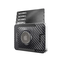 WALLET M2 PRO AIRTAG CARBON MOERO