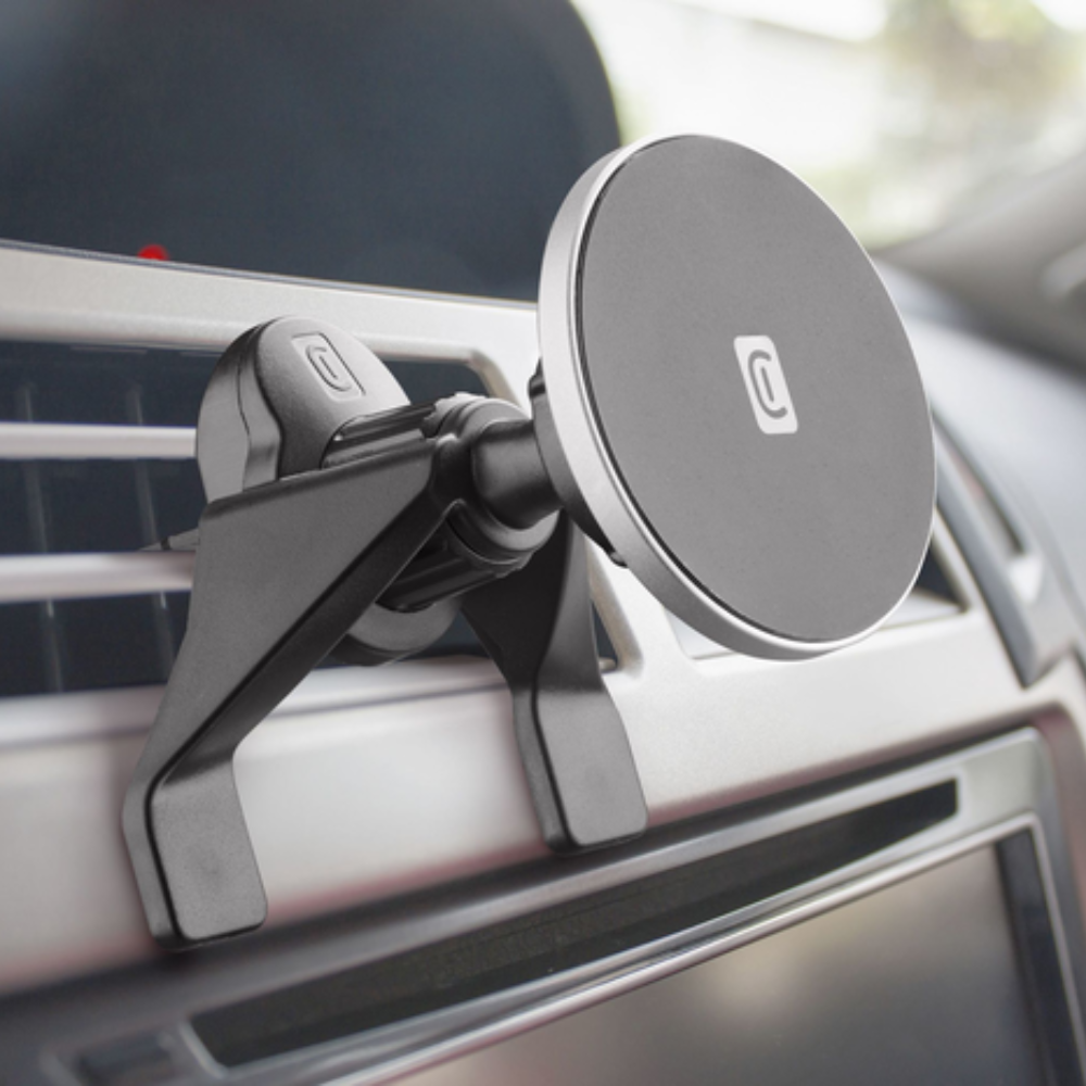 TOUCH MAG AIR VENTS SUPPORTO SMARTPHONE DA AUTO MAGNETICO PER SISTEMA MAGSAFE - CELLULARLINE