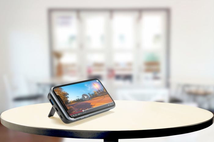OCTOPUS Wireless Power Bank 10000 - Power Delivery Caricabatterie portatile con carica Wireless Nero